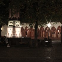 Freiburg bei Nacht
