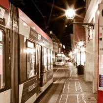 Freiburg bei Nacht