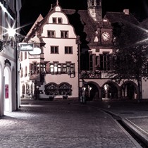 Architektur & Städte | Freiburg bei Nacht
