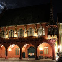 Freiburg bei Nacht